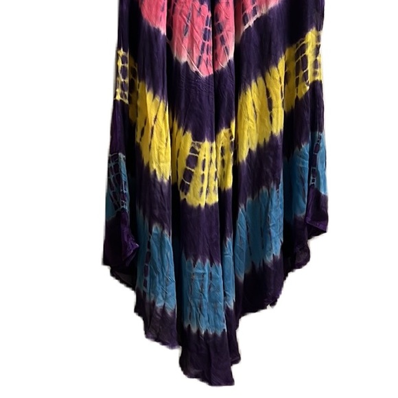 Jaquline Design Studio, 100% Rayon, Scoop Neckline Dress, Multi, One Size - Picture 6 of 8